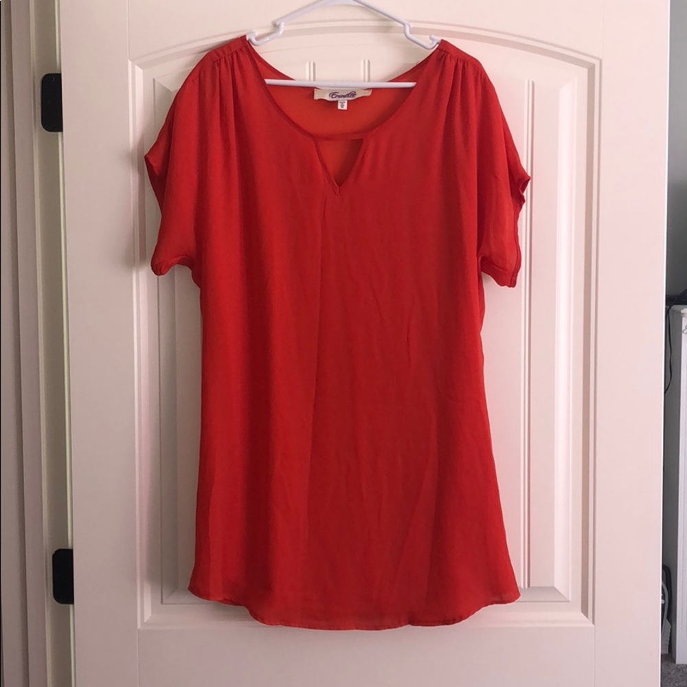 Orange dress